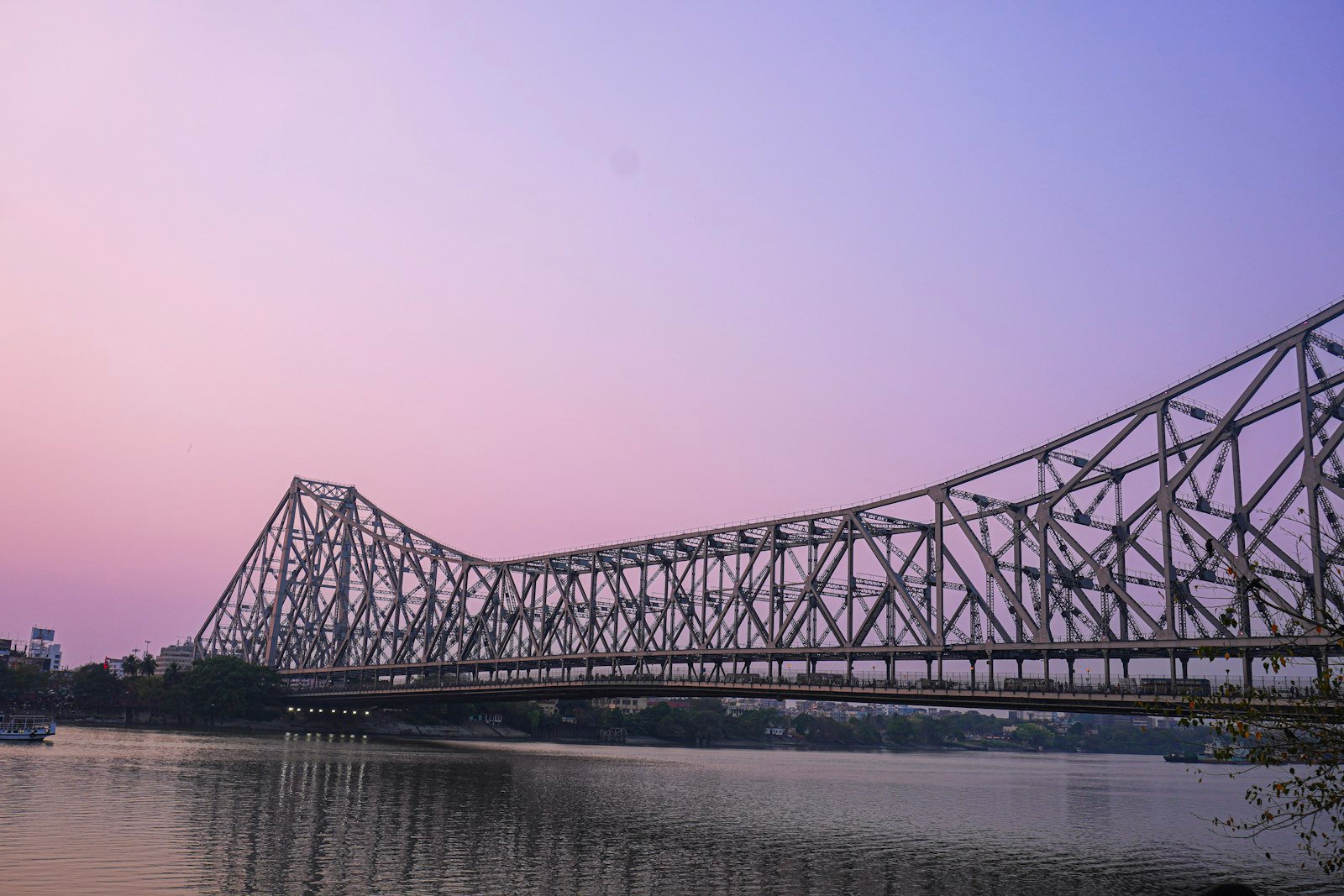 Howrah Bridge in Kolkata at sunset — Explozet digital marketing agency serving businesses across West Bengal